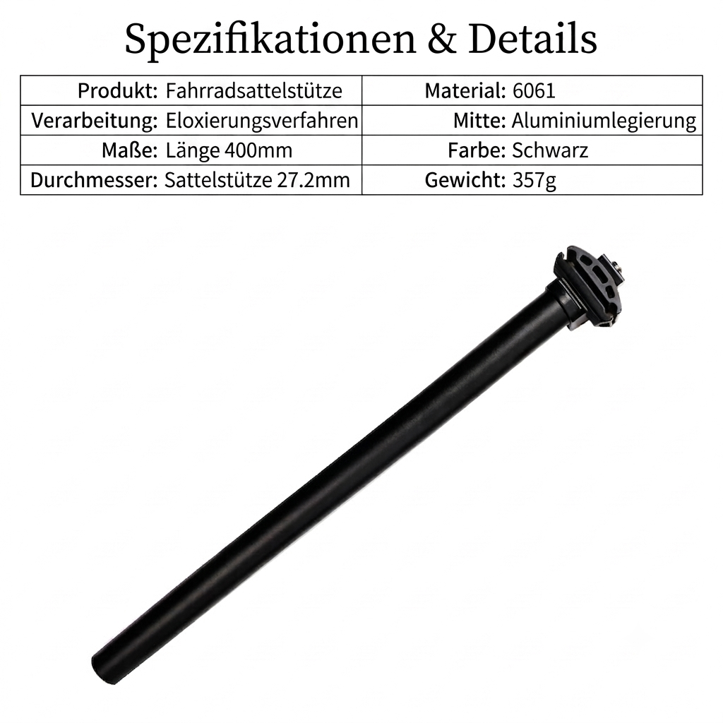 ErgoPost Ultra – Sattelstütze aus Aluminium