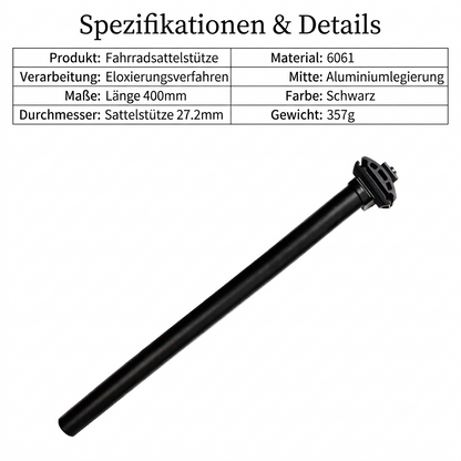 ErgoPost Ultra – Sattelstütze aus Aluminium