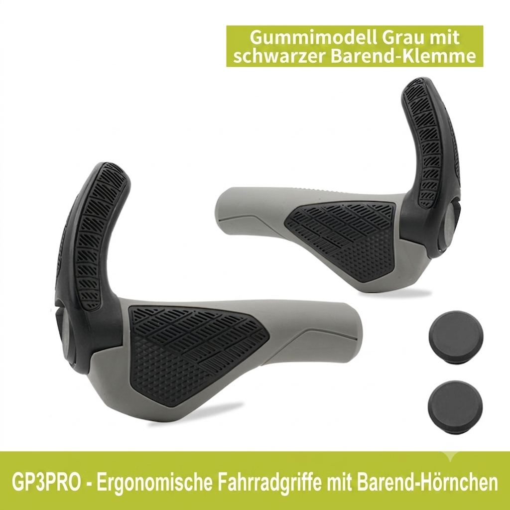 ErgoGrip Pro – Ergonomische Fahrradgriffe mit integrierten Barends