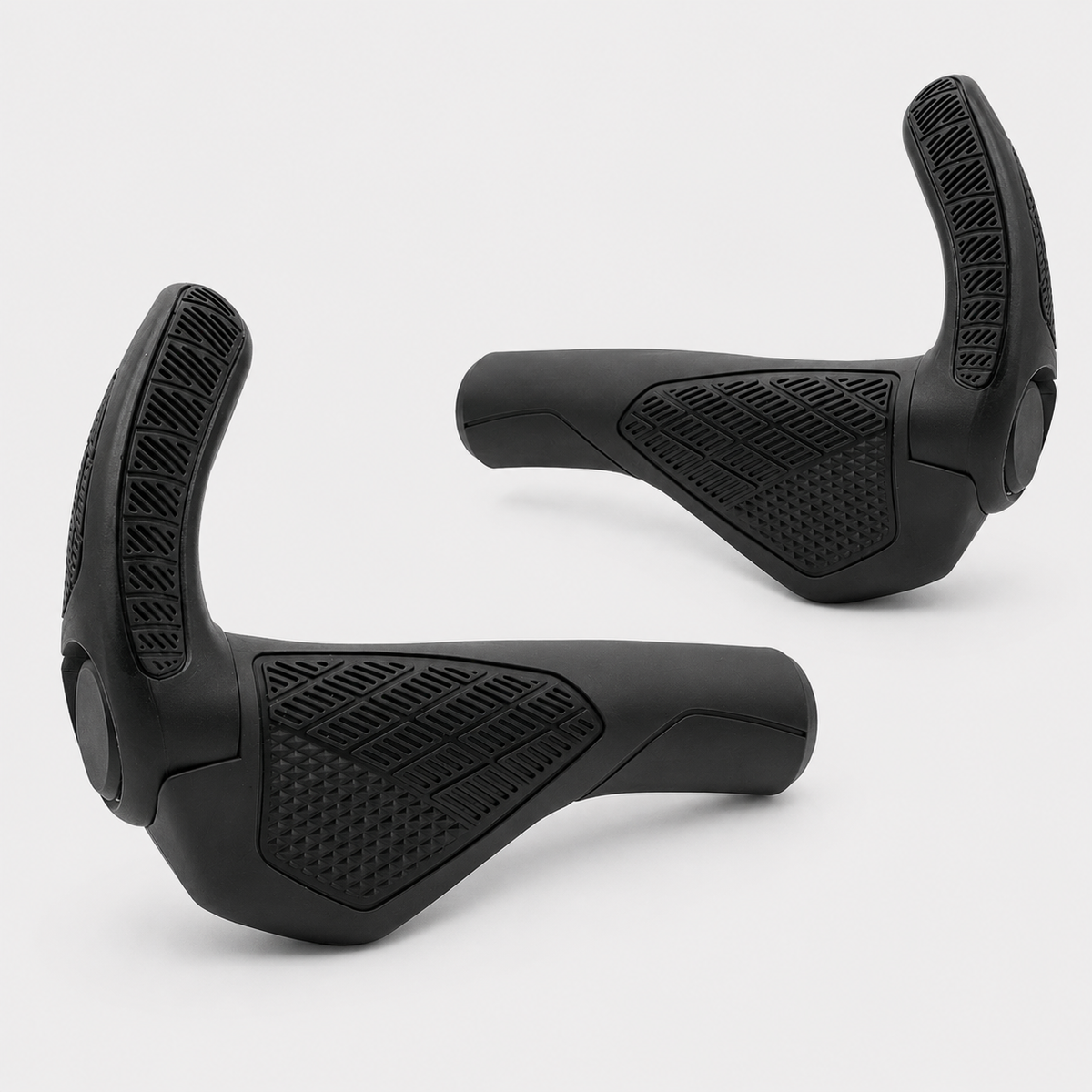 Ergonomische Fahrradgriffe mit Griffhörnchen