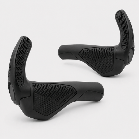 Ergonomische Fahrradgriffe mit Griffhörnchen