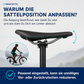Sattelstütze aus Aluminium